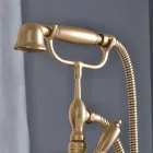 Golvstående badkarsenhet med handdusch och flexibel slang Made in Italy - Milano Viadurini