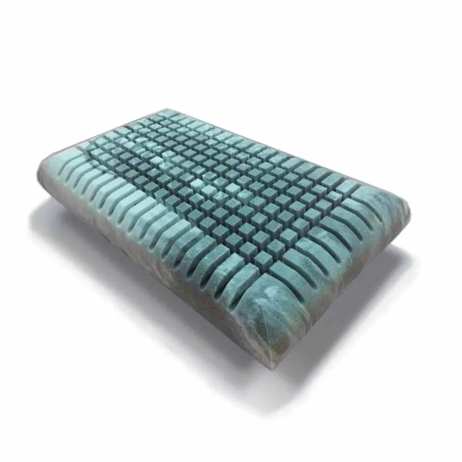 12 cm hög Memory Xform kudde Tillverkad i Italien - Clementino Viadurini