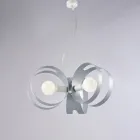 Designbelysning i glas och metall, tillverkad i Italien för skapande - Capricornus Viadurini