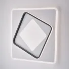 Designerbelysning i glas och metall, tillverkad i Italien för skapande - Lupus Viadurini