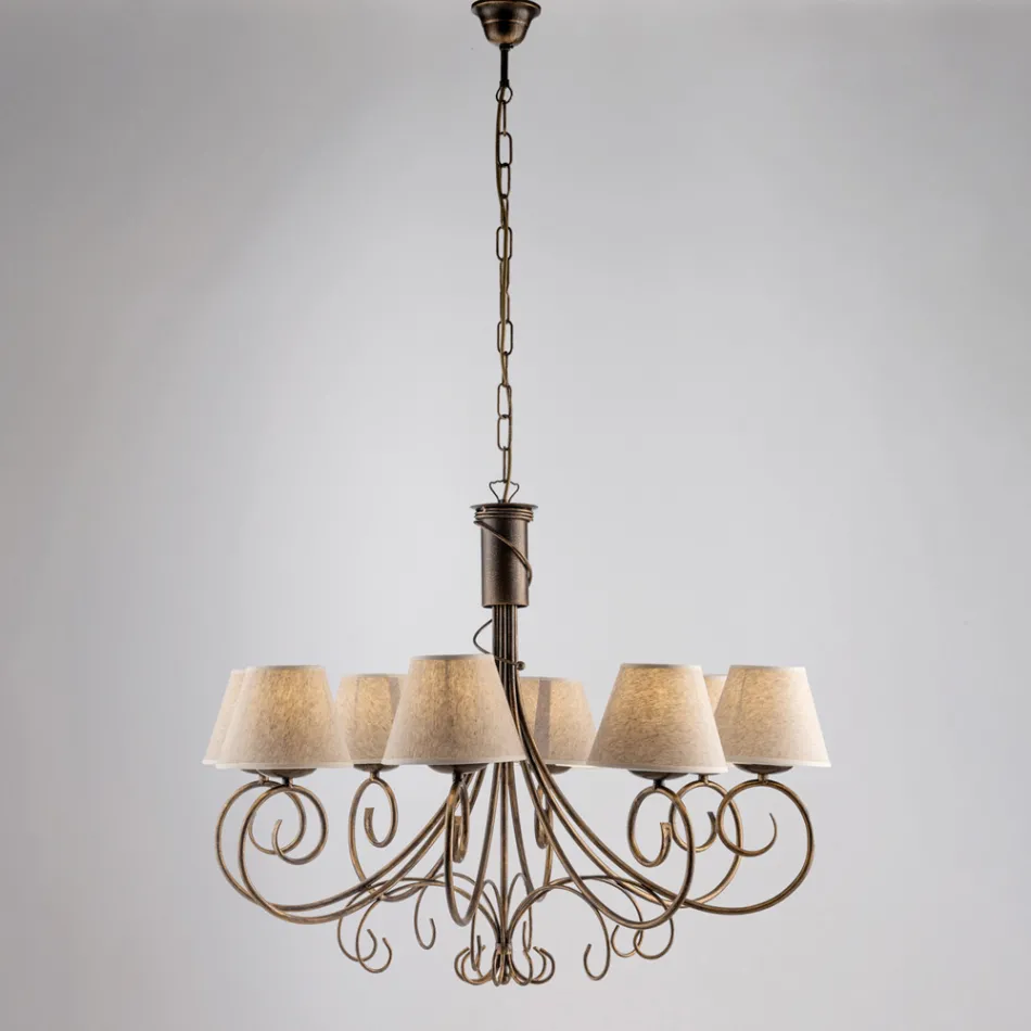 Italienskt tillverkad glas- och metallbelysning för att skapa eleganta utrymmen – Draco Viadurini