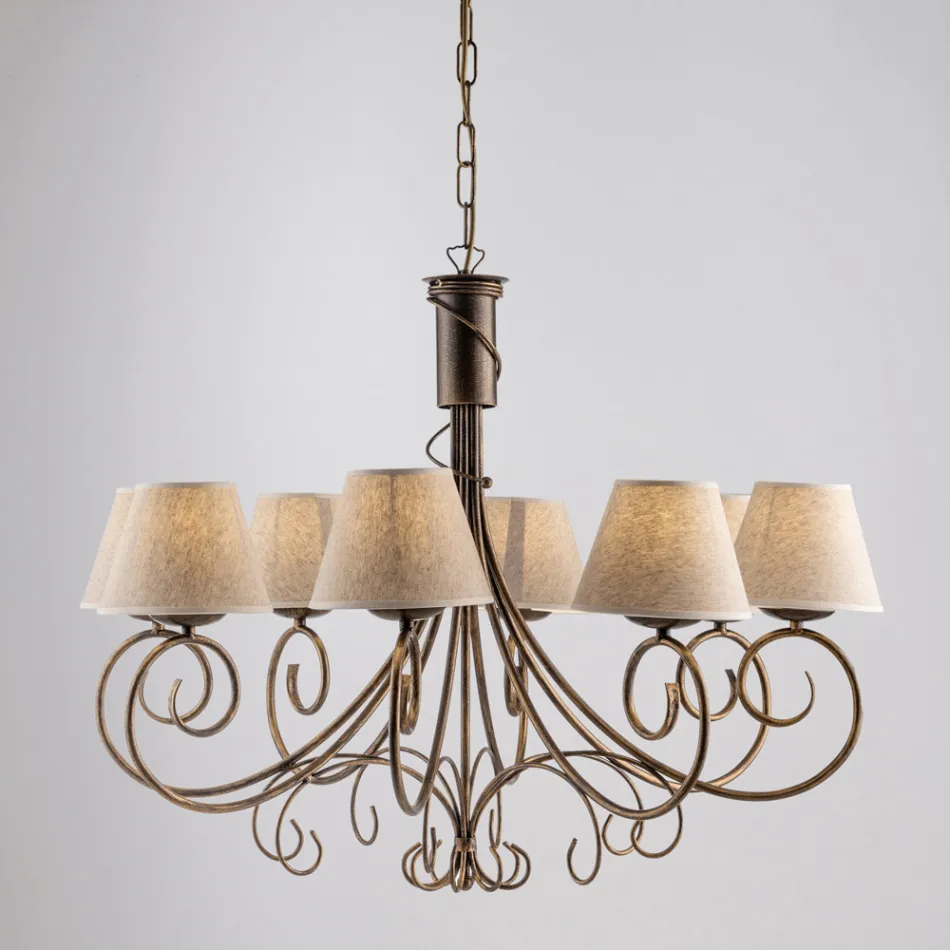 Italienskt tillverkad glas- och metallbelysning för att skapa eleganta utrymmen – Draco Viadurini