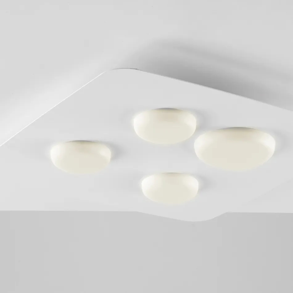 Italienskt tillverkad glas- och metallbelysning för att förbättra interiörer – Kepler Viadurini