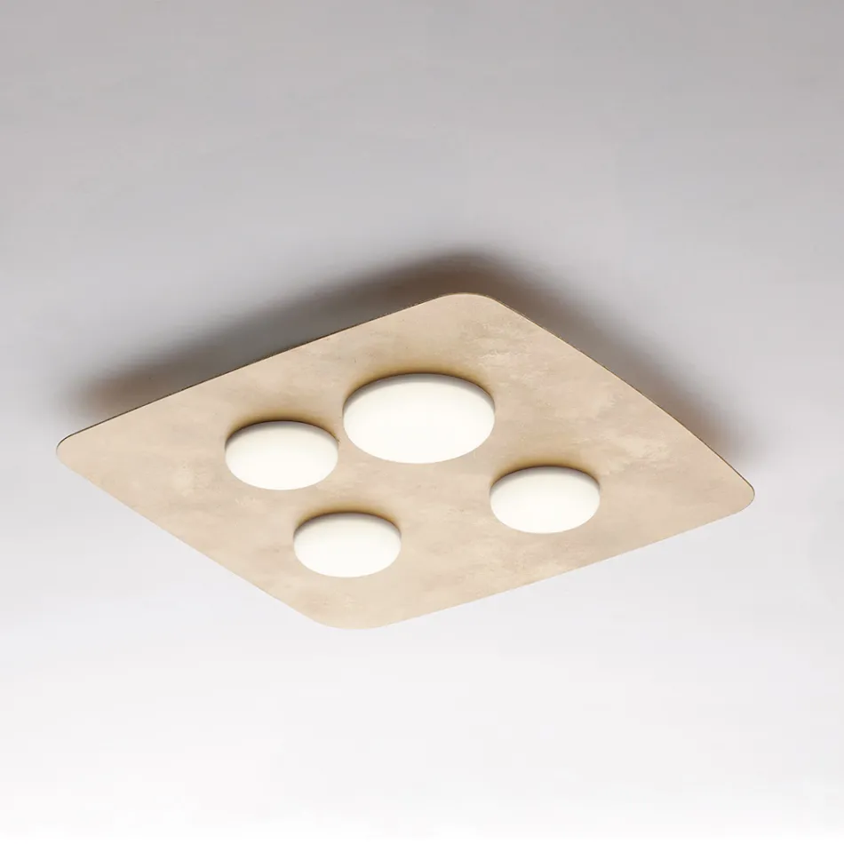 Italienskt tillverkad glas- och metallbelysning för att förbättra interiörer – Kepler Viadurini