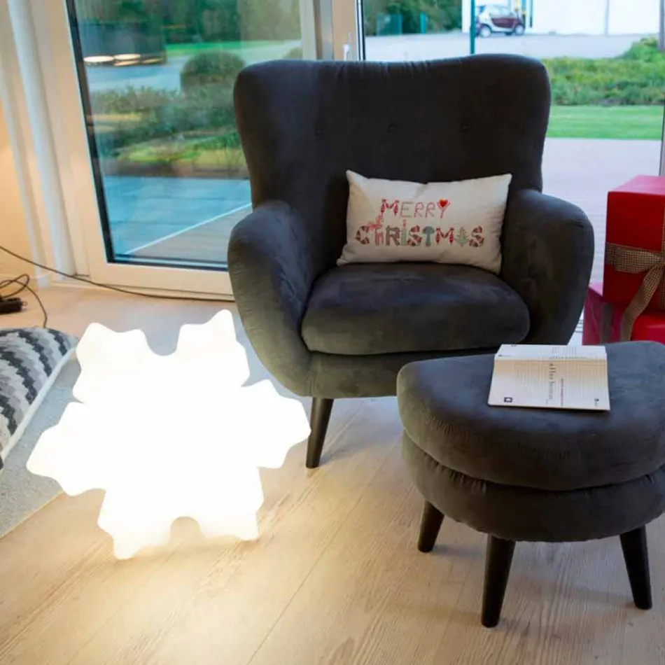 Ledlampa, Solar eller E27 Crystal Design för inomhus eller utomhus - Nevestar Viadurini