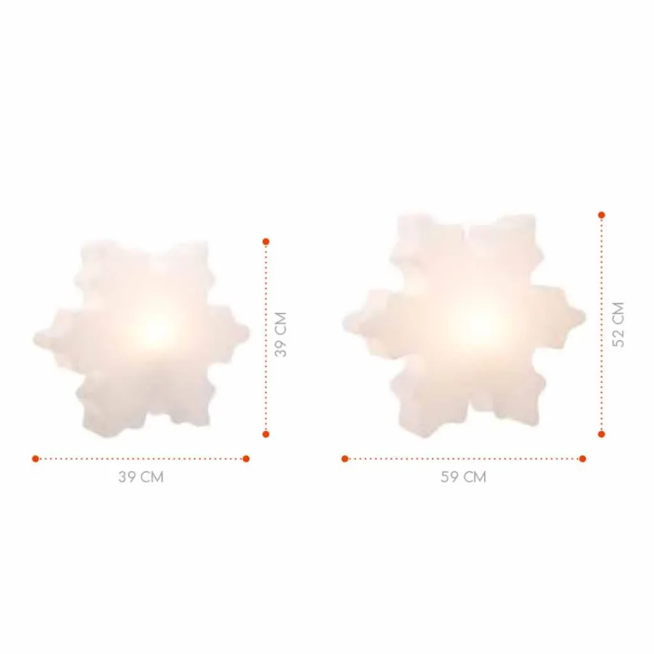 Ledlampa, Solar eller E27 Crystal Design för inomhus eller utomhus - Nevestar Viadurini