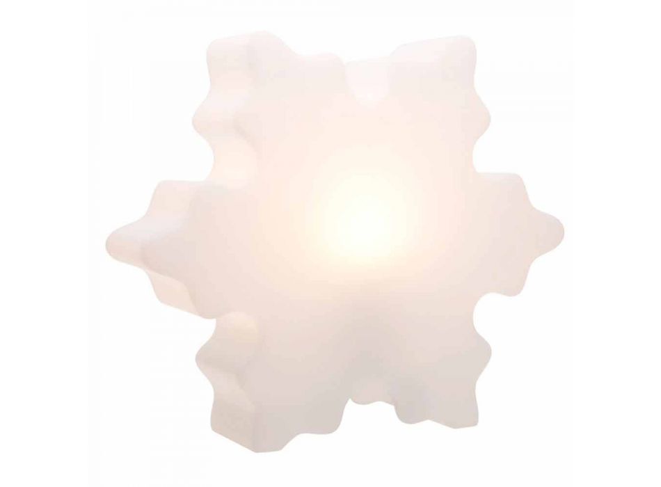 Ledlampa, Solar eller E27 Crystal Design för inomhus eller utomhus - Nevestar Viadurini