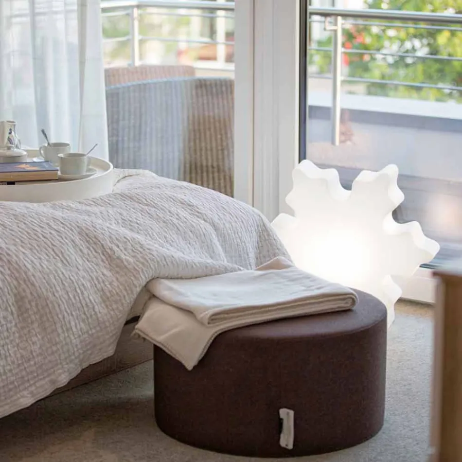 Ledlampa, Solar eller E27 Crystal Design för inomhus eller utomhus - Nevestar Viadurini