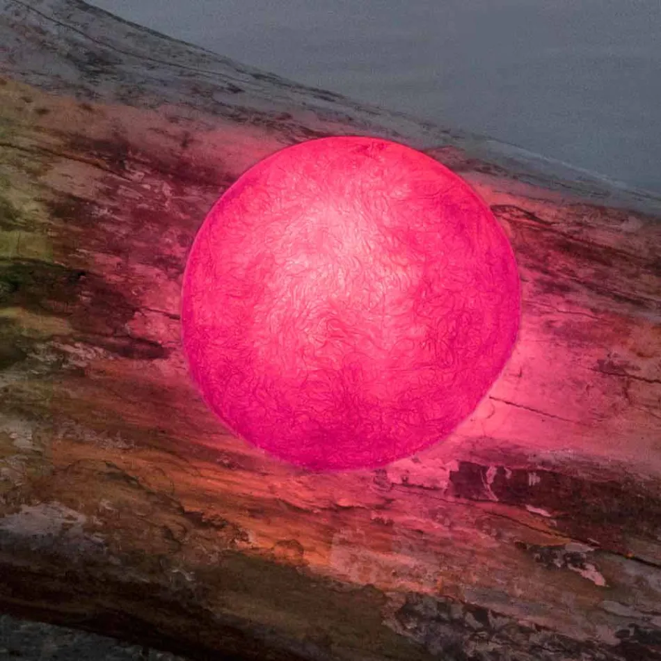 Utomhuslampa In-es.artdesign Knapp Ut i färgad nebulit Viadurini