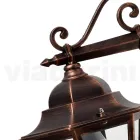 Trädgårdsvägglampa i pressgjuten aluminium Tillverkad i Italien - Pinako Viadurini