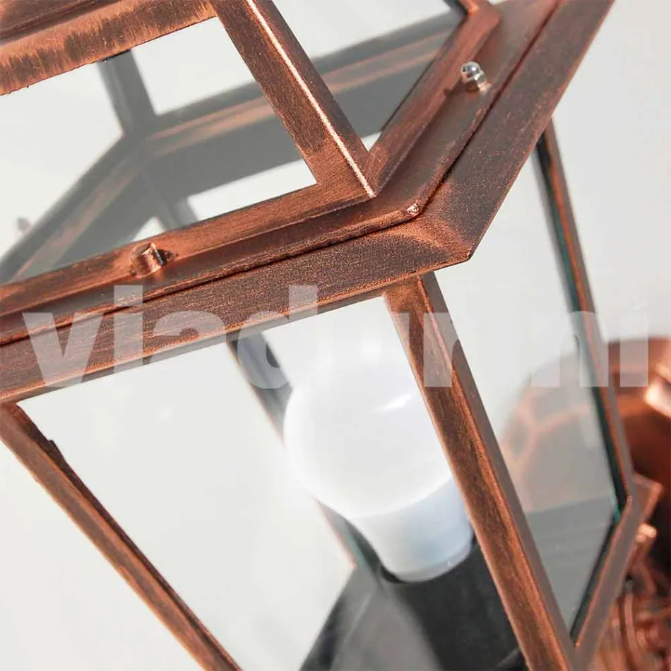 Kristel, en aluminiumslampa i trädgården i Italien Viadurini