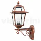 Kristel, en aluminiumslampa i trädgården i Italien Viadurini