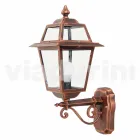 Kristel, en aluminiumslampa i trädgården i Italien Viadurini