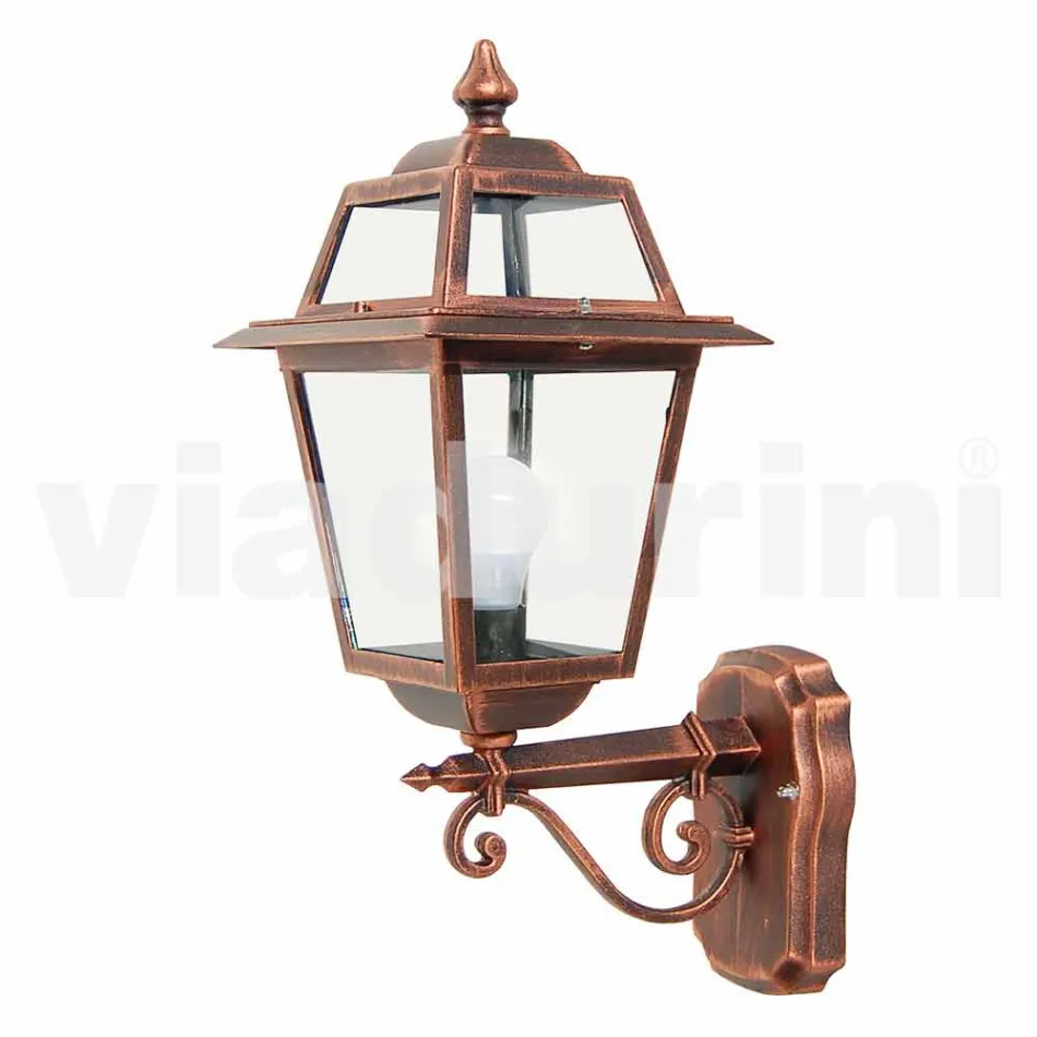 Kristel, en aluminiumslampa i trädgården i Italien Viadurini