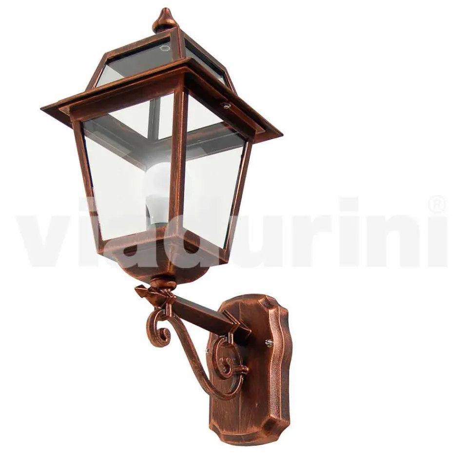 Kristel, en aluminiumslampa i trädgården i Italien Viadurini