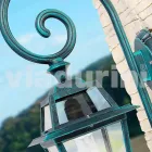 Kristel, en aluminiumslampa i trädgården i Italien Viadurini