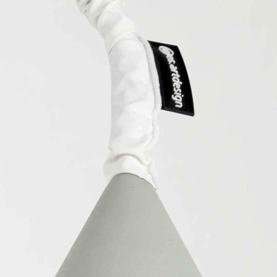 Designer vägglampa In-es.artdesign Jazz Cement målad Viadurini