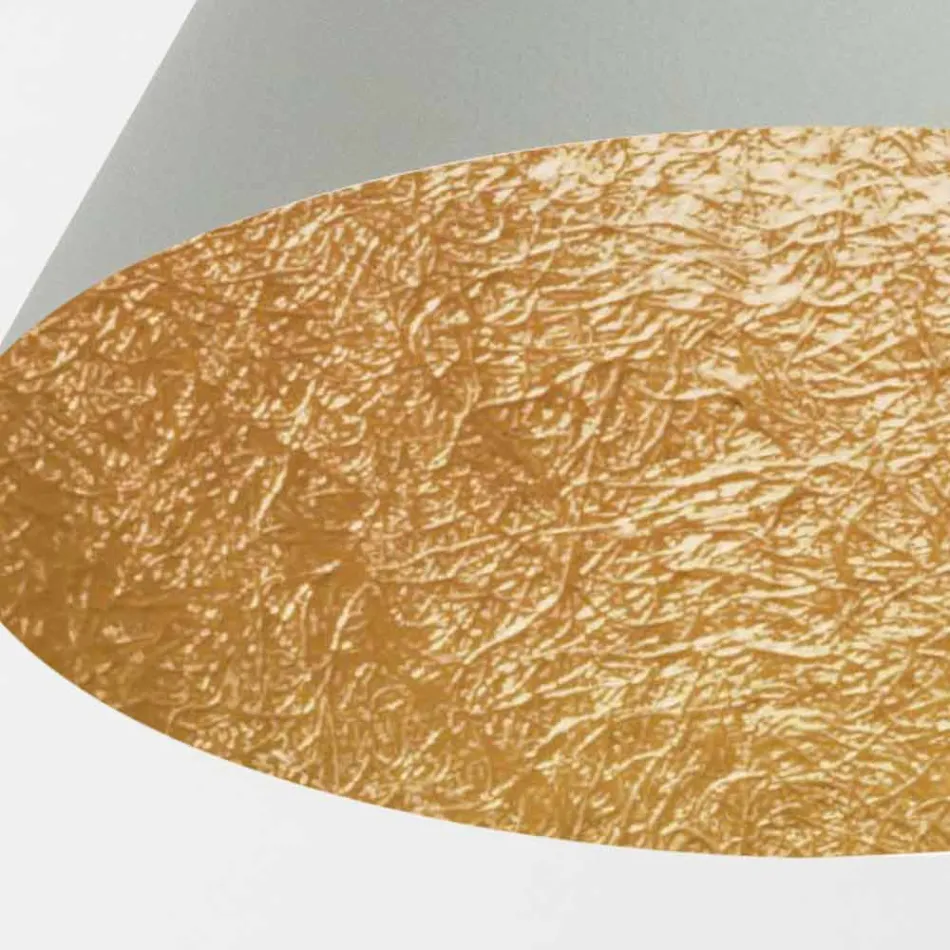 Designer vägglampa In-es.artdesign Jazz Cement målad Viadurini