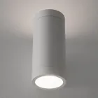 Design Vägglampa utomhus i vit eller svart aluminium - Leopida Viadurini