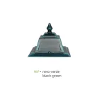 Vintage aluminium utomhus vägglampa tillverkad i Italien - Doroty Viadurini