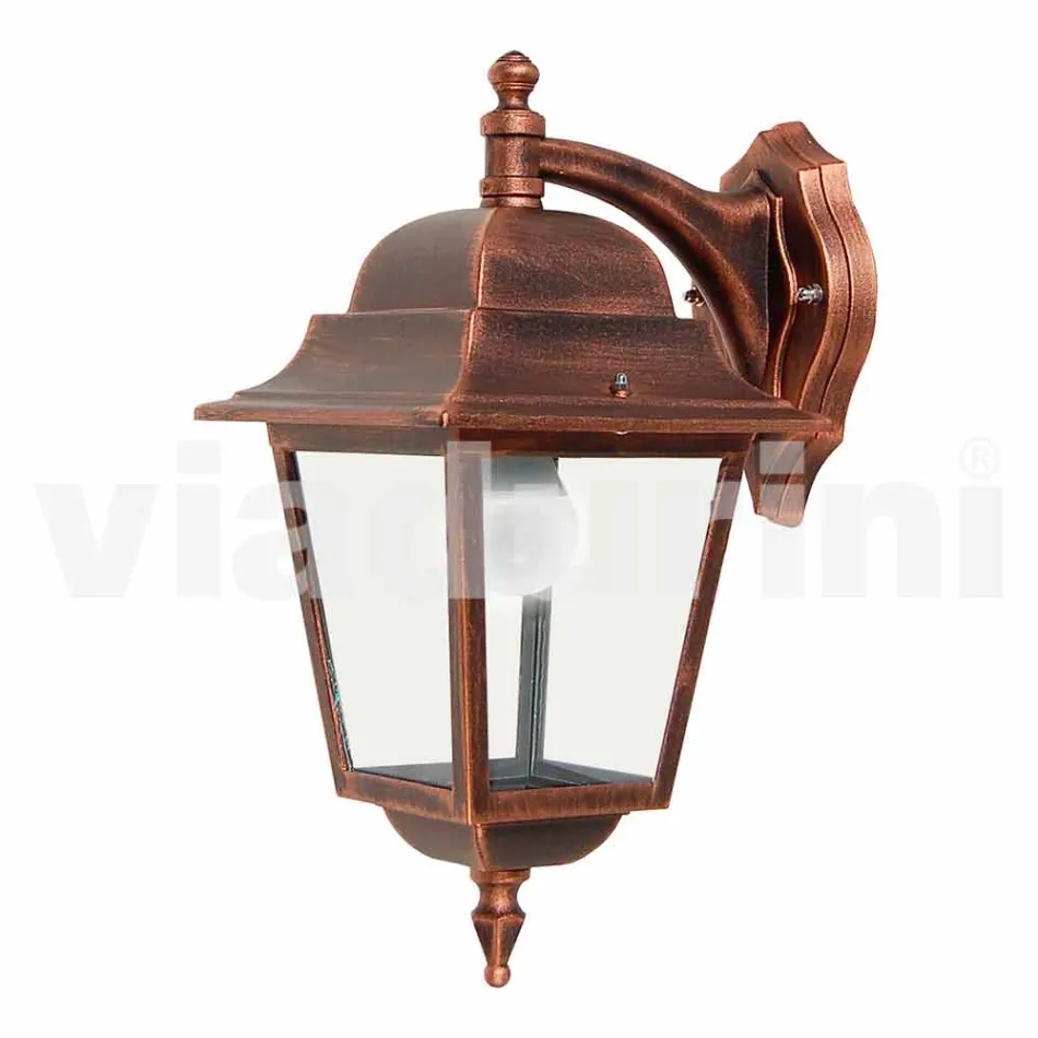 Aluminium trädgårdslampa tillverkad i Italien, Aquilina Viadurini