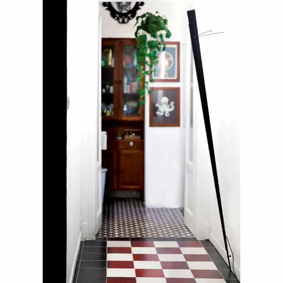 Dimbar metallvägglampa med integrerad LED Made in Italy - Celine Viadurini