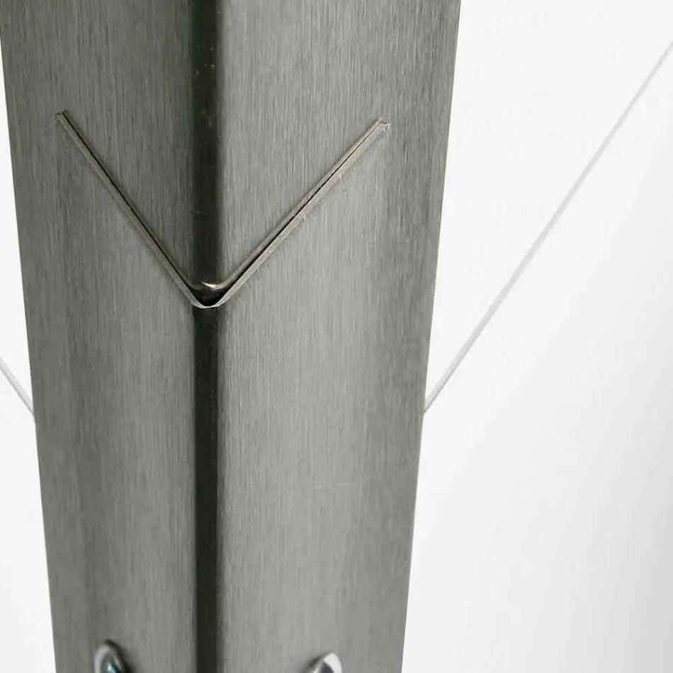 Dimbar metallvägglampa med integrerad LED Made in Italy - Celine Viadurini