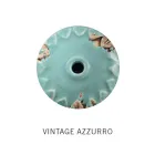 Vägglampa i järn och industriell handgjord keramik - Urban Viadurini