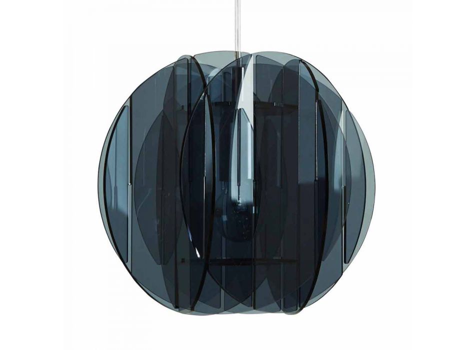 Taklampa ett ljus-metakrylat, 22cm diameter, Desire Viadurini
