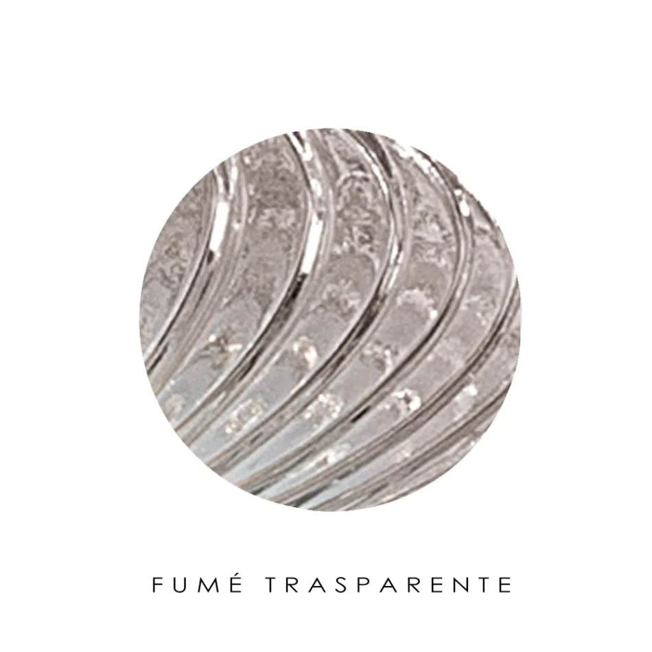 Handgjord blåst glasupphängningslampa i Venedig - Dafne Viadurini