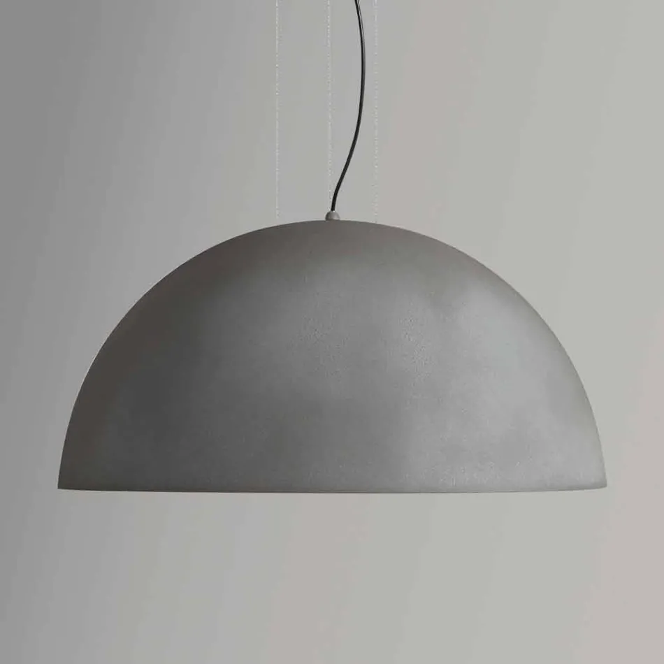 Lampa bicolor suspensions stål, Ø50xh.25xL.cavo100cm, Grace Viadurini