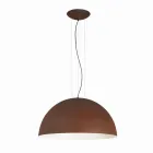 Lampa bicolor suspensions stål, Ø50xh.25xL.cavo100cm, Grace Viadurini