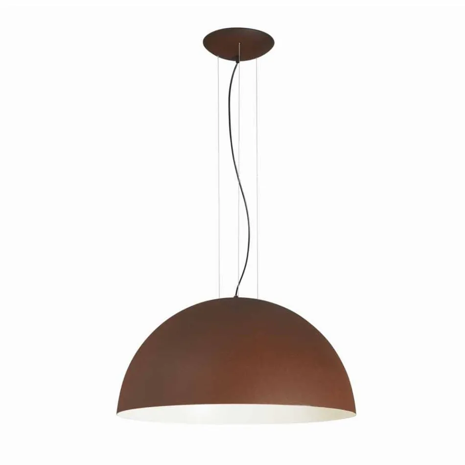Lampa bicolor suspensions stål, Ø50xh.25xL.cavo100cm, Grace Viadurini