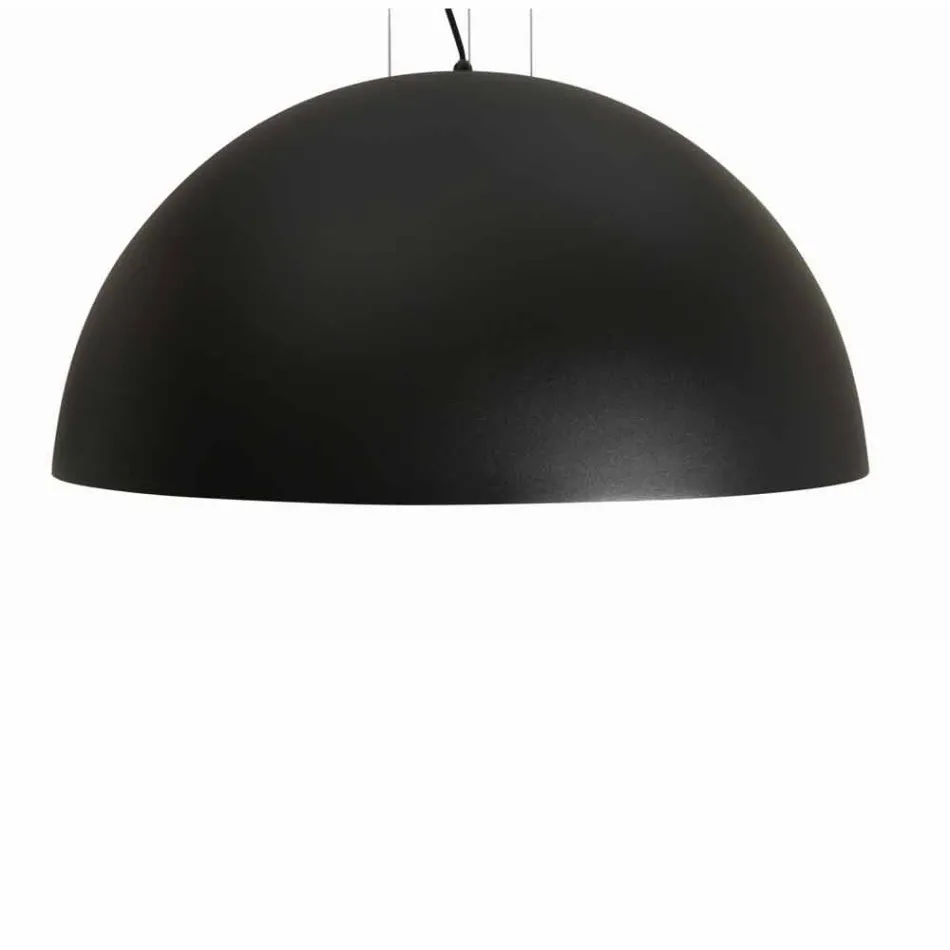 Lampa bicolor suspensions stål, Ø50xh.25xL.cavo100cm, Grace Viadurini