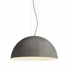 Lampa bicolor suspensions stål, Ø50xh.25xL.cavo100cm, Grace Viadurini