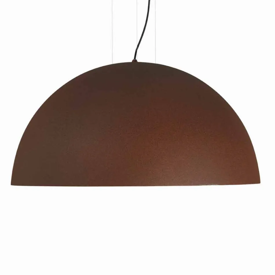 Lampa bicolor suspensions stål, Ø60xh.30xL.cavo100cm, Tara Viadurini