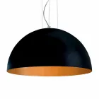 Lampa bicolor suspensions stål, Ø60xh.30xL.cavo100cm, Tara Viadurini