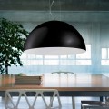 Lampa bicolor suspensionsstål XH 30x 60 cm L.cavo100 Tara