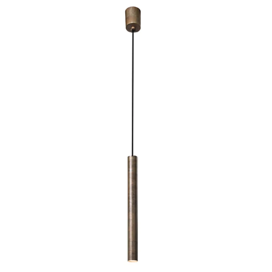 Lampa cylindriska suspension Ø4 Gira Il Fanale Viadurini