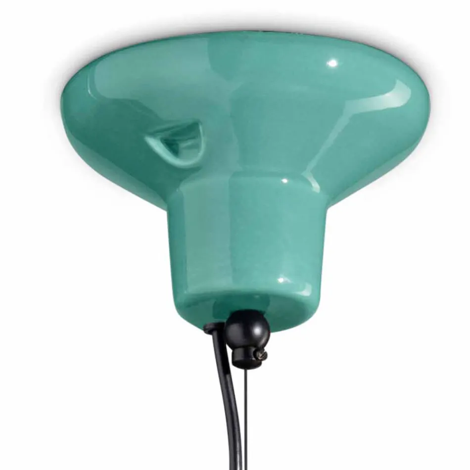 Upphängningslampa med 3 element av olika former tillverkad i Italien - Bumbum Viadurini