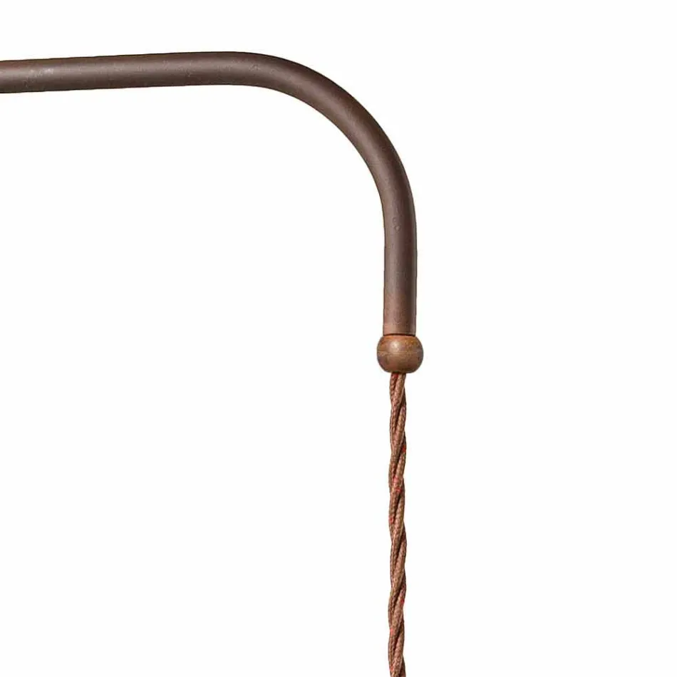 Suspension lampa med riktad arm Sally lantlig stil Viadurini