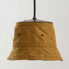 Suspension Lamp with Polyester Lampshade Made in Italy - Toscot Junction Viadurini