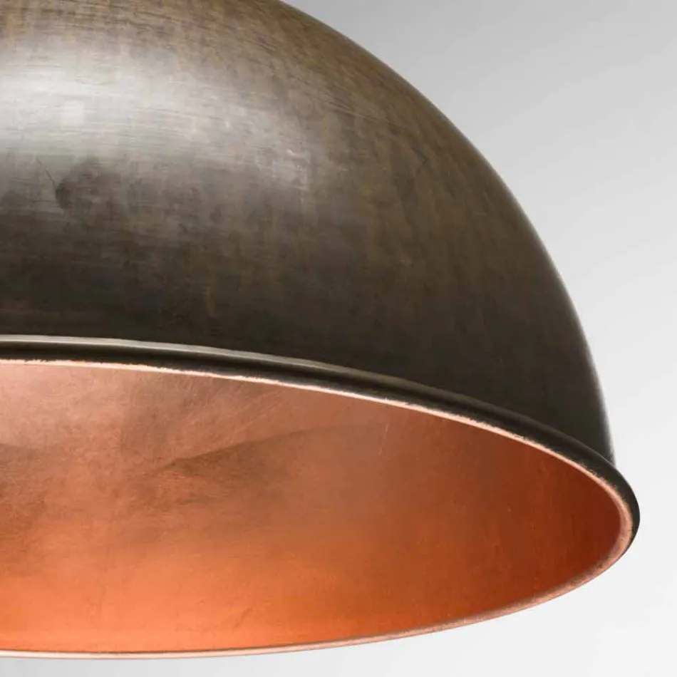 Taklampa rustik design Ø60 cm Galileo Il Fanale Viadurini