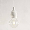 Shabby Chic Ceramic Suspension Lamp - Öde av Aldo Bernardi