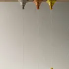 Design Suspension Lamp i keramik Tillverkad i Italien - Öde av Aldo Bernardi Viadurini