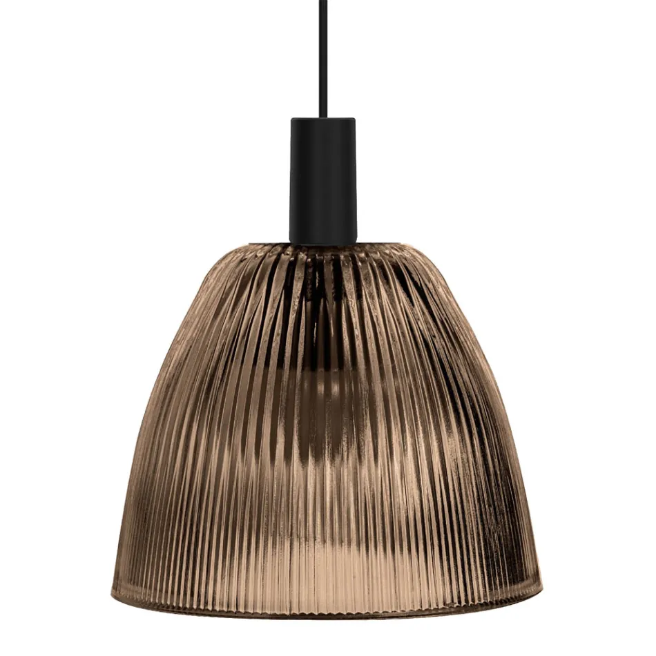 Design Pendellampa i venetianskt glas Tillverkad i Italien - Safir Viadurini