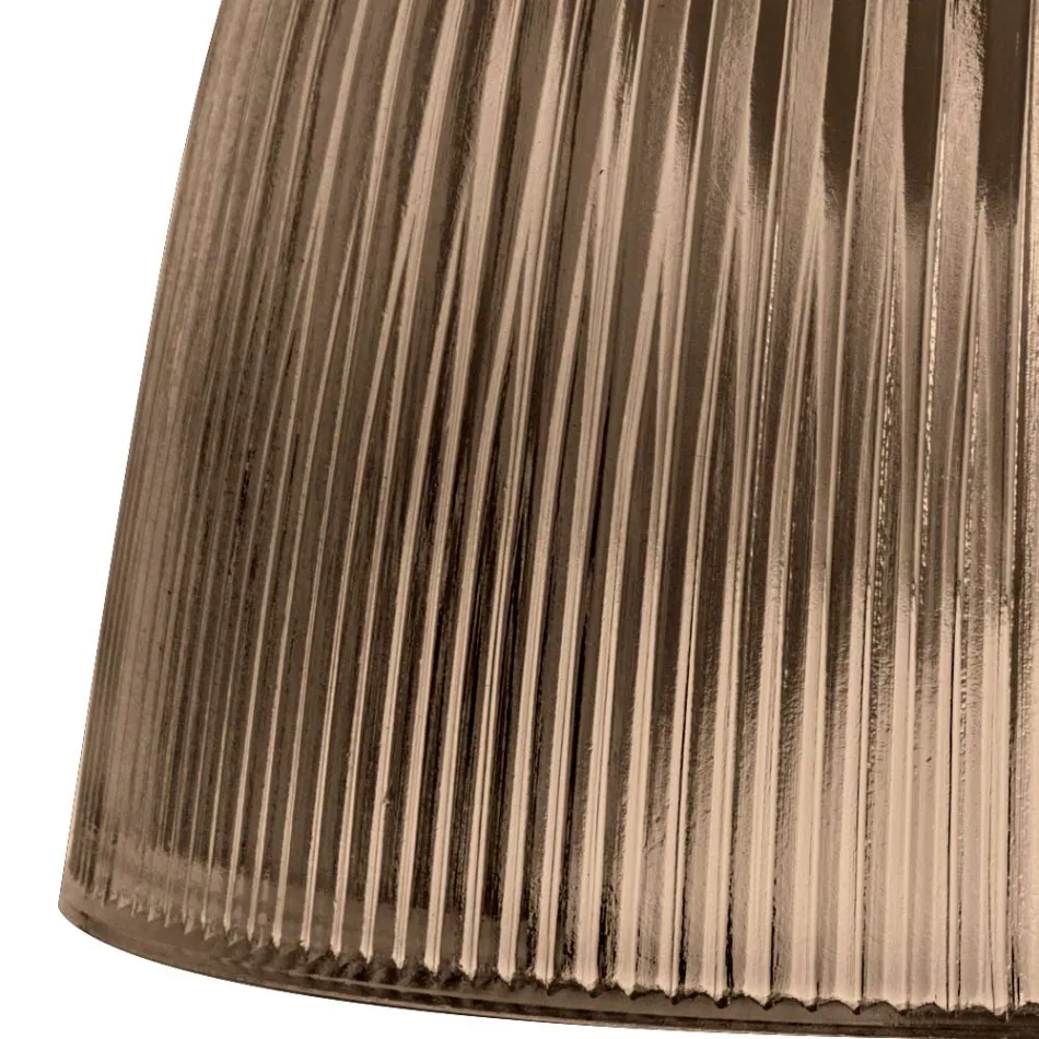 Design Pendellampa i venetianskt glas Tillverkad i Italien - Safir Viadurini