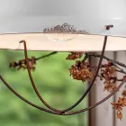 Lampa hantverk industriell design fjädring Clara Viadurini