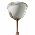 Lampa hantverk industriell design fjädring Clara Viadurini