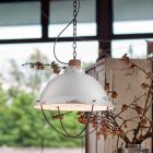 Lampa hantverk industriell design fjädring Clara Viadurini